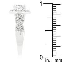 Thumbnail for Round Cut Halo Engagement Ring