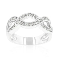 Thumbnail for Cubic Zirconia Infinity Band
