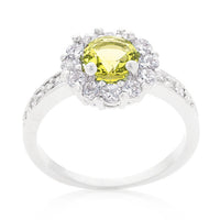 Thumbnail for Bella Birthstone Engagement Ring in Yellow