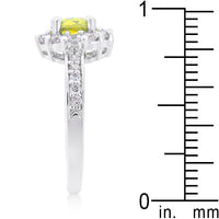 Thumbnail for Bella Birthstone Engagement Ring in Yellow