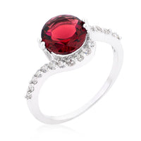 Thumbnail for Red Swirling Engagement Ring