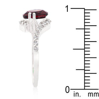Thumbnail for Red Swirling Engagement Ring