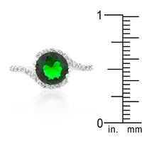 Thumbnail for Green Swirling Engagement Ring