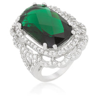 Thumbnail for Green Cocktail Crest Ring