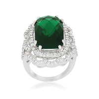 Thumbnail for Green Cocktail Crest Ring