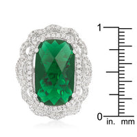 Thumbnail for Green Cocktail Crest Ring