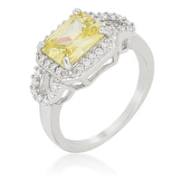 Thumbnail for The Celeste Radiant Cut Halo Engagement Ring