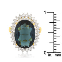 Thumbnail for Two-tone Double Halo Cocktail Ring