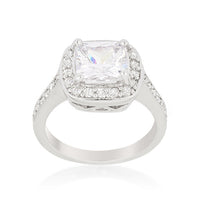 Thumbnail for Halo Style Cushion Cut Engagement Ring