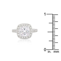 Thumbnail for Halo Style Cushion Cut Engagement Ring