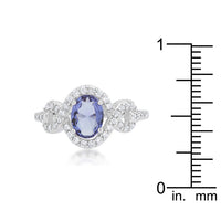 Thumbnail for Tanzanite Halo Pave Cocktail Ring