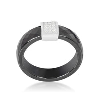 Thumbnail for Black Ceramic Cocktail Ring