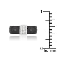 Thumbnail for Black Ceramic Cocktail Ring