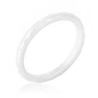 Thumbnail for White Ceramic Band Ring