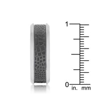 Thumbnail for Band Ring with Animal Print Detail