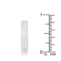 Thumbnail for Textured Stainless Steel Band Ring