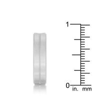 Thumbnail for Band Ring with Cubic Zirconia Cross Design