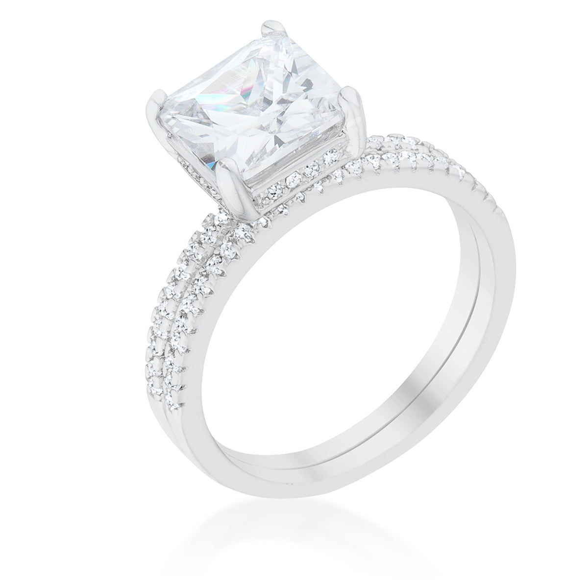 The Eternal Verona Wedding Ring Set