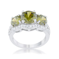 Thumbnail for Olive Classic Trio Ring