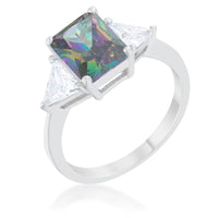Thumbnail for Classic Mystic Sterling Silver Engagement Ring