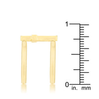 Thumbnail for Francis 0.08ct CZ 14k Gold Contemporary Cross Ring