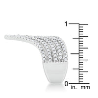 Thumbnail for Vera 1.42ct CZ Rhodium Vintage Inspired Cocktail Ring