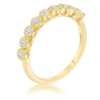 Thumbnail for Bea 0.27ct CZ 14k Gold Delicate Band