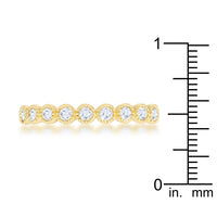 Thumbnail for Bea 0.27ct CZ 14k Gold Delicate Band