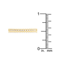 Thumbnail for Rina 0.11ct CZ 14k Gold Delicate Band Ring