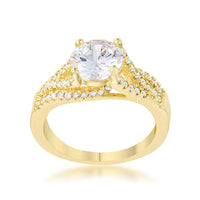 Thumbnail for Irine 2.3ct CZ 14k Gold Classic Ring