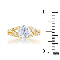 Thumbnail for Irine 2.3ct CZ 14k Gold Classic Ring