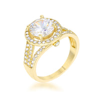 Thumbnail for Marylin 2.5ct CZ 14k Gold Classic Ring