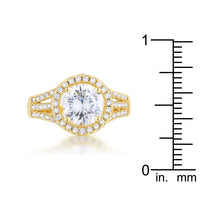 Thumbnail for Marylin 2.5ct CZ 14k Gold Classic Ring