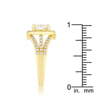 Thumbnail for Marylin 2.5ct CZ 14k Gold Classic Ring