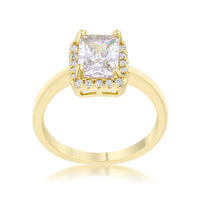 Thumbnail for Mariane 2ct CZ 14k Gold Classic Ring