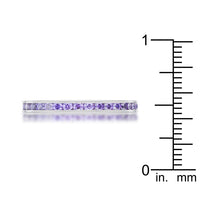 Thumbnail for Teresa 0.5ct Amethyst CZ Stainless Steel Eternity Band