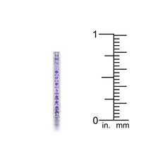 Thumbnail for Teresa 0.5ct Amethyst CZ Stainless Steel Eternity Band