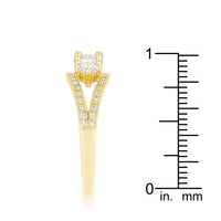 Thumbnail for Geneviere 1.45ct CZ 14k Gold Classic Ring