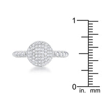 Thumbnail for Stunning CZ Rhodium Ring