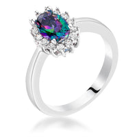 Thumbnail for Mystic CZ Petite Oval Ring