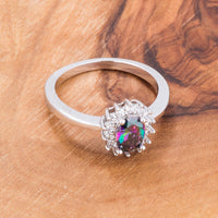 Thumbnail for Mystic CZ Petite Oval Ring