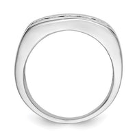 Thumbnail for 10-karat 5-Stone Lab Grown Diamond SI1/SI2, G H I, Men's Channel Band