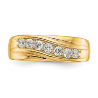 Thumbnail for 14karat Lab Grown Diamond SI1/SI2, G H I, Men's Band