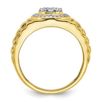 Thumbnail for 10-karat Lab Grown Diamond SI1/SI2, G H I, Men's Ring