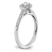 Thumbnail for 14kw Lab Grown Diamond SI1/SI2, G H I, Complete Engagement Ring