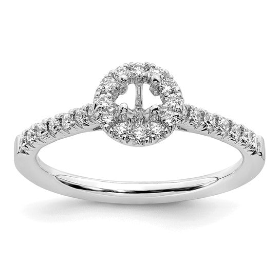 14kw Lab Grown Diamond SI1/SI2, G H I, Complete Engagement Ring