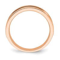 Thumbnail for 10-karat Gents 10-Stone Lab Grown Diamond SI+, H+, Channel Band