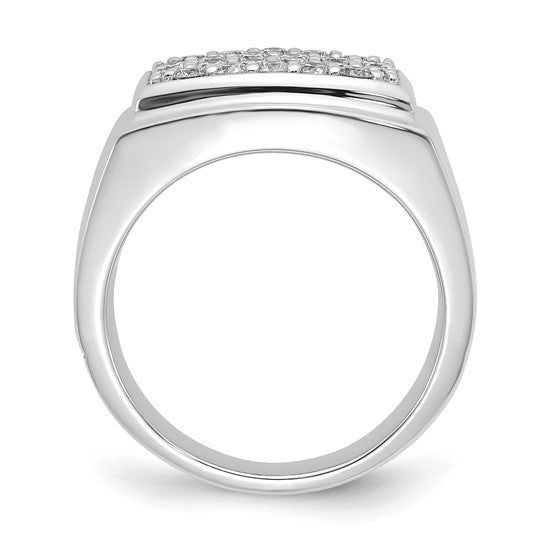 10-karat Lab Grown Diamond SI1/SI2, G H I, Men's Ring