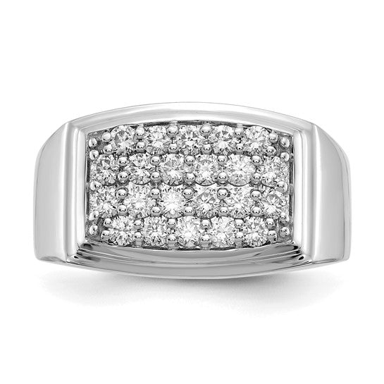 10-karat Lab Grown Diamond SI1/SI2, G H I, Men's Ring