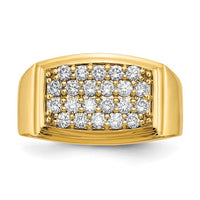 Thumbnail for 10-karat Lab Grown Diamond SI1/SI2, G H I, Men's Ring